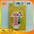 Delicate Cartoon Number Birthday Candle para venda